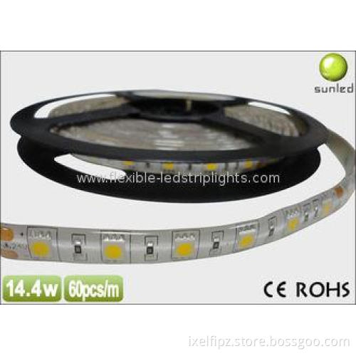 10m 120 degree 12V or 24V 5050 RGB Flexible Led Strip Light